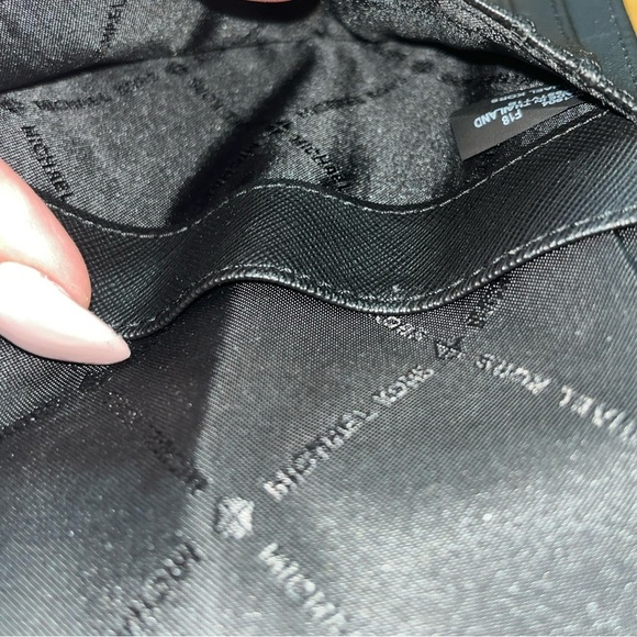 Michael Kors Jet Set Travel Passport Case Wallet, Black - Picture 9 of 12